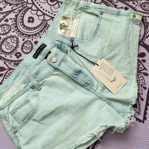 Sincerely Jules Light Blue Jean Shorts